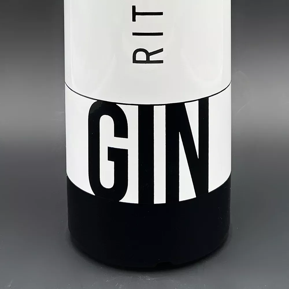 gin flasche 2 farben mgi glasdekor 44df30dc